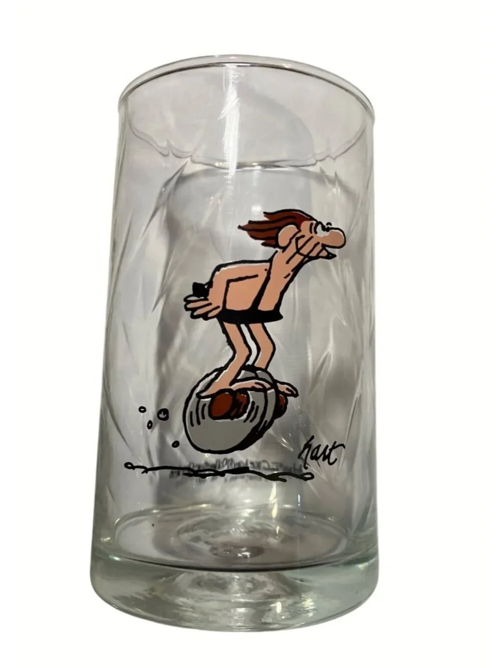 Vintage Arby B.C. Ice Age Collector Glasses Set Of 2 1981 Cartoon